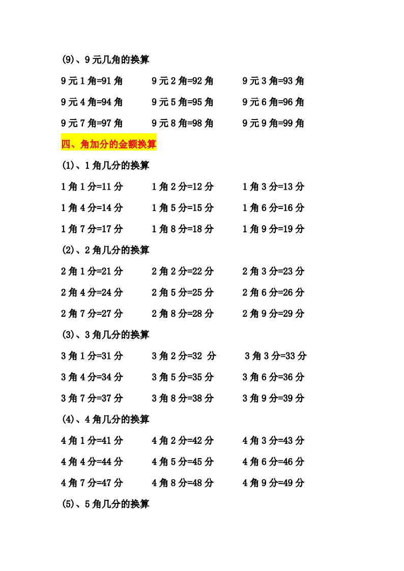 一年级数学人民币换算最全整理_Password_Removed_03