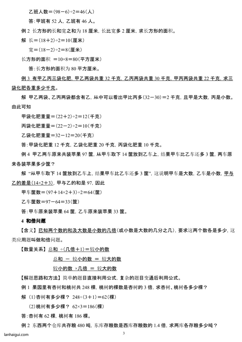 （精品）小学数学典型应用题精讲宝典(1)(lanhaigui.com)_03