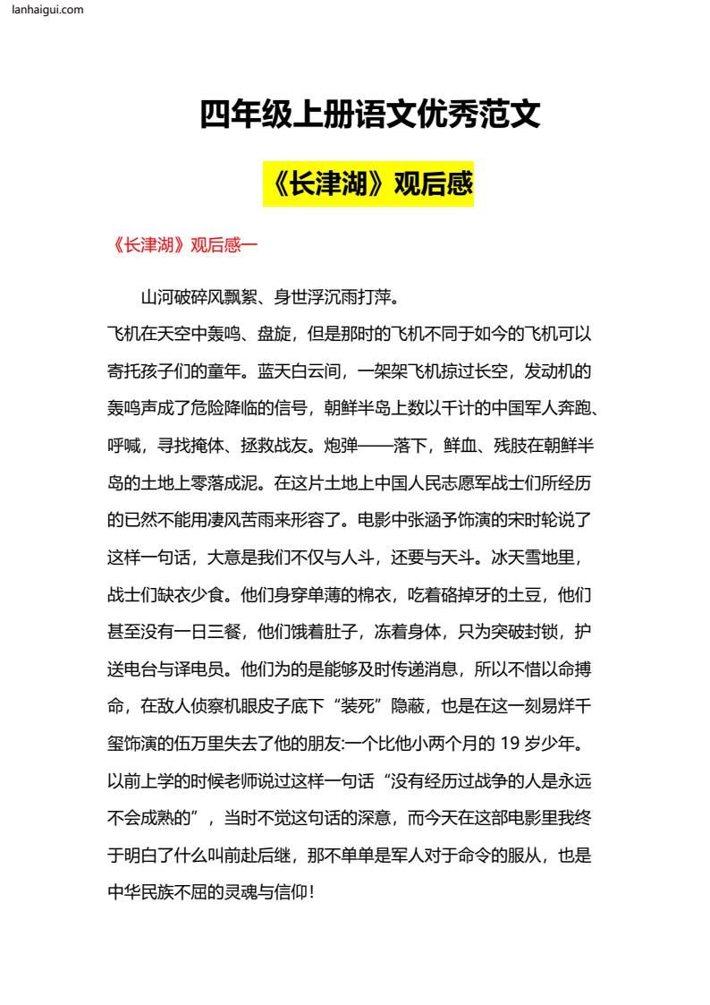 长津湖观后感(lanhaigui.com)_01